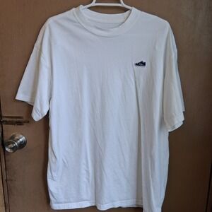 Nike  Max90 Fit Embroidered Air Force T-Shirt Sz M‎ Men's FV3751 100 White EUC
